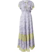 Scotch & Soda Gathered Short Sleeve Long Dress Gris 36 Femme