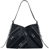 Desigual sac porté épaule pour femme en polyuréthane noir 25WAXP72_NE2000