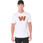 New Era Nfl Regular Washington Commanders Short Sleeve T-shirt Doré M Homme