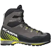Scarpa - Chaussures d'alpinisme en GORE-TEX&reg; - Manta Tech GTX Shark Lime en Cuir - Taille 43 - Gris