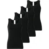 Schiesser Maillot de corps noir
