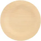 Papstar Assiette en bambou "pure", non divisée, 180 mm, 10 pièces (10x)