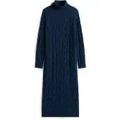 Tommy Hilfiger Robes en maille bleu foncé