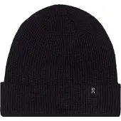 On Running Merino Beanie Hat - Noir, Noir