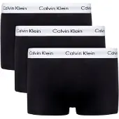 Calvin Klein 0000u2664g Low Rise Boxers 3 Units Blanc,Noir XS Homme