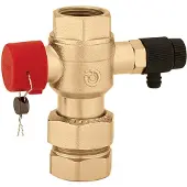 Caleffi Vanne à capuchon 558 1pouce x 1pouce 1pouce x 1pouce