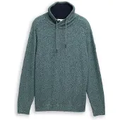 Tom Tailor Pull-over vert chiné