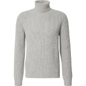 Dan Fox Apparel Pull-over 'Georg' gris chiné