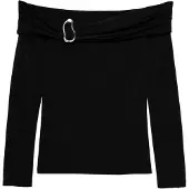 Pull&Bear T-shirt noir
