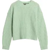 Superdry Brushed Sweater Vert L Femme