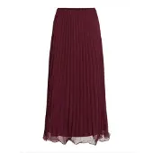 Vila Calla Ankle Midi Skirt Violet 40 Femme