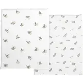 Chicco N2m Forever Bamboo Set Sheets For Cradle Blanc Enfants