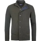 Barbour Vestes en maille vert foncé