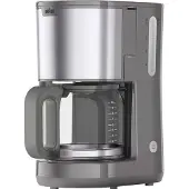 Braun Domestic Home 0X13211092 KF 1500 GY Machine à café grise
