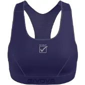 Givova Basic Sports Top Bleu XS Femme