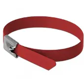 DeLOCK Attache-rouleau - 400 mm - Rouge -