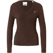 Gant Pull-over brun foncé