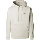 Pepe Jeans Macbeth Small Logo Plain Hoodie Beige S Homme