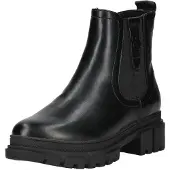 s.Oliver Chaussures de ville pour hommes , bottines, fermeture éclair, noir, style décontracté