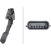 Hella Capteur, position de pédale d'accélérateur 6PV 009 978-781