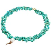 Valero Pearls Chaîne turquoise / blanc perle