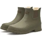 Woden Bottes en caoutchouc 'Liv Waterproof' olive