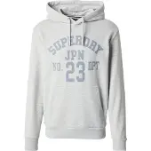 Superdry Sweat-shirt 'Athletic Essentials' saphir / gris clair