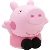 Paladone Peppa Pig Silicone 3d Lamp 14 Cm Rose