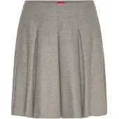 HUGO Radina 10273897 Short Skirt Gris 34 Femme