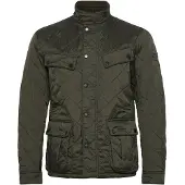 Barbour pour homme. MQU0365 Veste Ariel marron foncé et verte (M), Casuel, Polyester