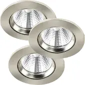 Nordlux Fremont Set de 3 lampes LED Acier Geb