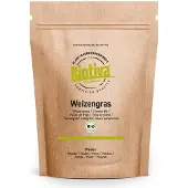 Good Organics GmbH Biotiva Poudre d'herbe de blé 200 g issue de l'agriculture biologique