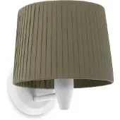 Faro SAMBA Applique intérieure blanc/soie polyester vert 64306-37
