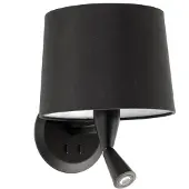 Faro Conga Applique With Reader Black