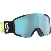 SCOTT Shield+extra Lens Ski Goggles Noir Amplifier Ice Chrome/CAT2