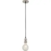 Searchlight Lampe suspendue Suspi chromé avec du noir
