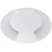 Nova Luce Bang - spot extérieur au sol - Ø 37 mm, 32 mm encastrable - 1W LED inclus - IP67 - blanc