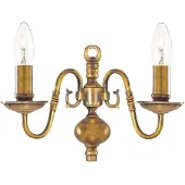 Searchlight Applique en laiton Flemish