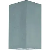 Nova Luce Spot carré Fuento gris béton 18cm