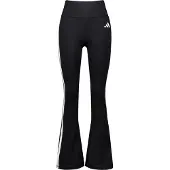 Adidas Pantalon de sport 'OPT ESS 3S FLAR' noir / blanc