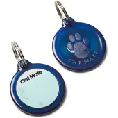 Karlie Electronic Identifiaction Disc Pet Tag Bleu