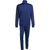 Adidas Ensembles de survêtement Basic 3-Stripes Tricot Track Suit hommes - Bleu - EU L