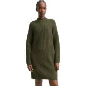 Tom Tailor DENIM Robes en maille vert chiné