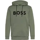 BOSS pour homme. 50551457 Sweatshirt Soody Zone vert (XL), Casuel, Coton