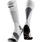 X-socks - Chaussettes de ski - Ski Discover OTC Wmn White/Grey pour Femme - Taille 37-38 - Blanc