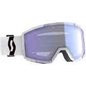 SCOTT Shield Ski Goggles Blanc Amplifier Red Chrome/CAT3