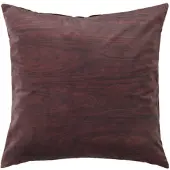 Broste Copenhagen Housses de coussins MILO - Bordeaux - 50x50 cm
