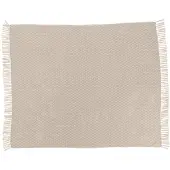 Mylittleplace Plaids, jetés CALMIR - Beige - 125x150 cm