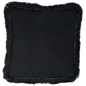Sema Housses de coussins AMERIDA - Noir - 45x45 cm