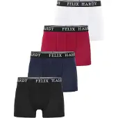 Felix Hardy Boxers bleu / rouge / noir / blanc